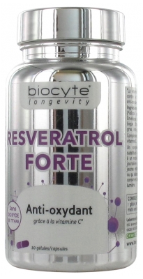 Biocyte Longevity Resveratrol Forte 30 Capsules