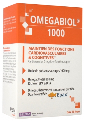 Ineldea Omegabiol 1000 60 Gel-Caps