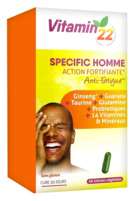Ineldea Vitamin'22 Specific Homme 60 Gélules