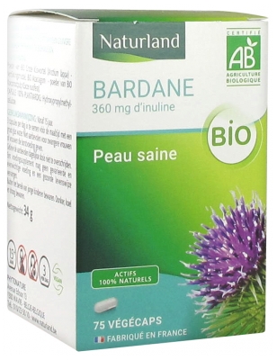 Naturland Klette Bio 75 Vegekapseln