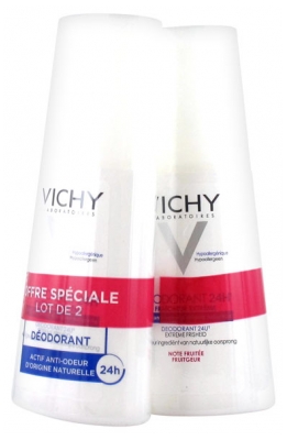 Vichy Desodorante Frescor Extremo 24H Lote de 2 x 100 ml