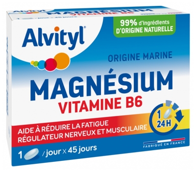 Alvityl Magnesio Vitamina B6 45 Comprimidos