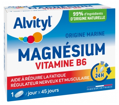 behandeling avond Verbergen Alvityl Magnesium Vitamin B6 45 Tablets