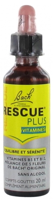 Rescue Bach Plus Vitamins Dropper 20ml