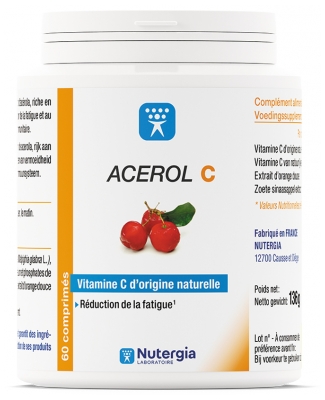 Nutergia Acerol C 60 Tablets