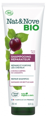 Nat&Nove Bio Shampoing Réparateur Prune 250 ml