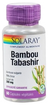 Solaray Bambou Tabashir 60 Capsules