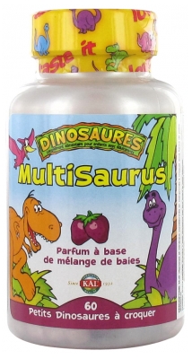 Kal Dinosaures Multisaurus 60 Comprimés