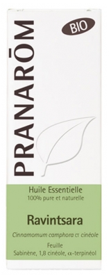 Pranarôm Huile Essentielle Ravintsara (Cinnamomum camphora CT cinéole) Bio 10 ml