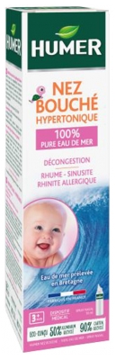Humer Hypertonisches Nasenspray für Baby und Kinder 50 ml