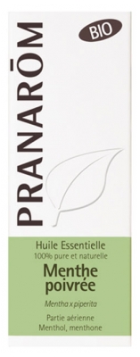 Pranarôm Organic Essential Oil Peppermint (Mentha x piperita) 10 ml