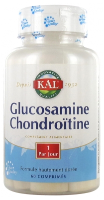 Kal Glucosamine Chondroitin 60 Tablets