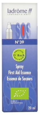 Ladrôme Fleurs De Bach Elixir Floral N°39 : Spray de Secours Bio 20 ml