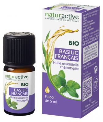 Naturactive Essential Oil French Basil (Ocimum Basilicum L.) 5ml