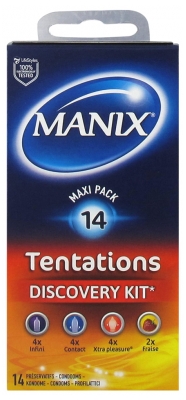 Manix Tentations Discovery Kit 14 Condoms