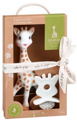 Sophie la Girafe So'Pure Sophie la Girafe and Chewing Rubber Set 0 Month and +