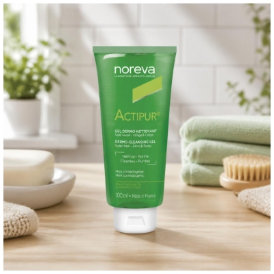Noreva Actipur Dermo-valomasis gelis 100 ml