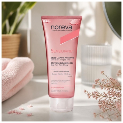 Noreva Sensidiane Gel Limpiador Calmante 200 ml