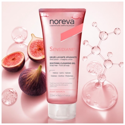 Noreva Sensidiane Raminamoji prausimosi želė 200 ml