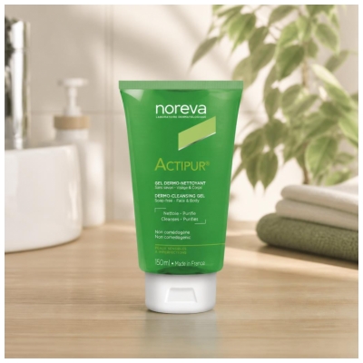 Noreva Actipur Dermo-Attīrošais Gēls 150 ml