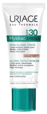 Uriage Hyséac 3-Regul Cuidado Global con Color SPF30 40 ml