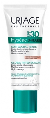 Uriage Hyséac 3-Regul Soin Global Teinté SPF30 40 ml