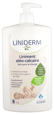 Gilbert Liniderm Oil-Limestone Liniment Pump-Bottle 1L