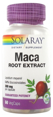 Solaray Maca 60 Capsules Végétales