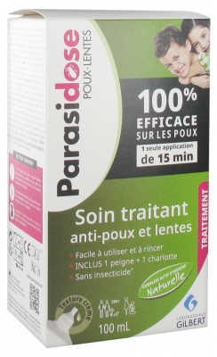 Parasidose Poux-Lentes Soin Traitant 100 ml