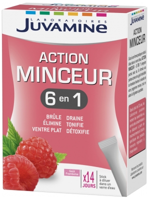 Juvamine Action Minceur 6en1 14 Sticks