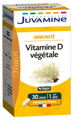 Juvamine Immunité D-vitamin Vegetabilisk 30 Kapslar