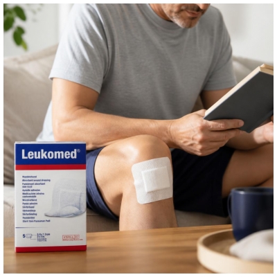 Essity Leukomed 5 Non-Woven Absorbent Dressings 5 x 7.2cm