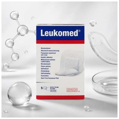 Essity Leukomed 5 Non-Woven Absorbent Dressings 5 x 7.2cm