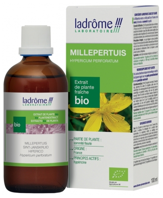 Ladrôme Økologisk Frisk Plantekstrakt Perikon Bio 100 ml