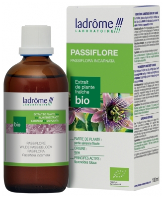 Ladrôme Økologisk Frisk Planteekstrakt Passionsblomst 100 ml