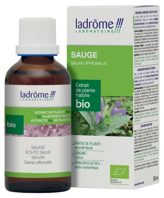 Ladrôme Extracto Orgánico de Planta Fresca de Salvia 50 ml