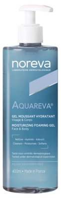 Noreva Aquareva Hydratační pěnivý gel 400 ml