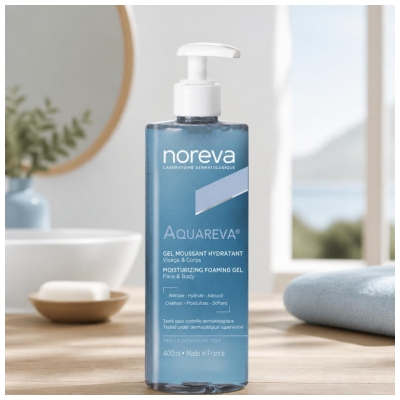 Noreva Aquareva Hydrating Foaming Gel 400 ml
