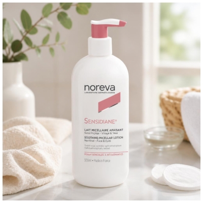 Noreva Sensidiane Leche Micelar Dermo Limpiadora 500 ml