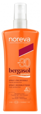Noreva Bergasol Expert Spray Fini Invisible SPF30 125 ml