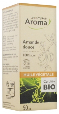 Le Comptoir Aroma Organic Virgin Sweet Almond Botanical Oil 50ml