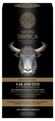 Natura Siberica Yak and Yeti Frozen Żel po Goleniu 150 ml