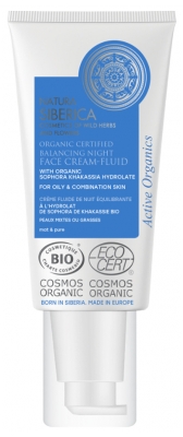 Natura Siberica Organic Balancing Night Face Cream-Fluid 50ml