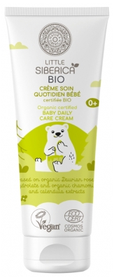 Natura Siberica Little Siberica Crema Organica per la Cura Quotidiana del Bambino 75 ml