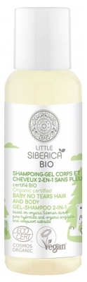 Natura Siberica Little Siberica Shampoing-Gel Corps et Cheveux 2en1 Sans Pleurs Bio 50 ml