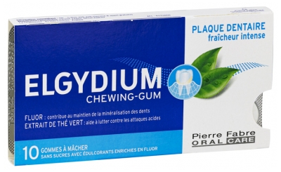Elgydium Chewing-Gum 10 Gommes à Mâcher
