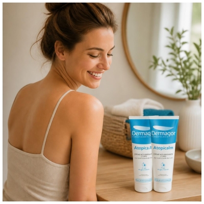 Dermagor Atopicalm Crema Corpo Nutriente Set di 2 x 250 ml