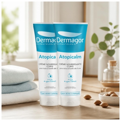 Dermagor Atopicalm Nährende Körpercreme 2 x 250 ml