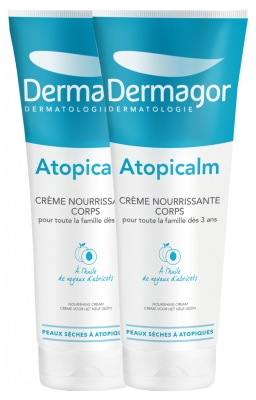 Dermagor Atopicalm Vyživující tělový krém Balení 2 x 250 ml