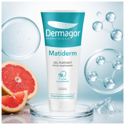 Dermagor Matiderm Purifying Gel 200 ml